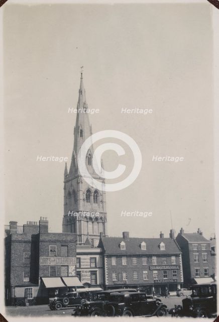Market Place, Newark, Newark and Sherwood, Nottinghamshire, 1950-1964. Creator: Unknown.