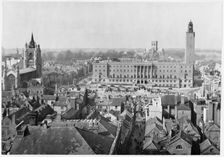 Market Place, Norwich, Norfolk, 1941-1950. Creator: Edward Charles Le Grice