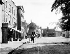 Market Place, Fairford, Gloucestershire, 1890. Artist: Henry Taunt