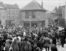 Market Place, Faringdon, Oxfordshire, c1860-c1922 Artist: Henry Taunt