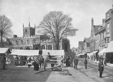 Market-Place, Huntingdon c1896. Artist: Poulton & Co