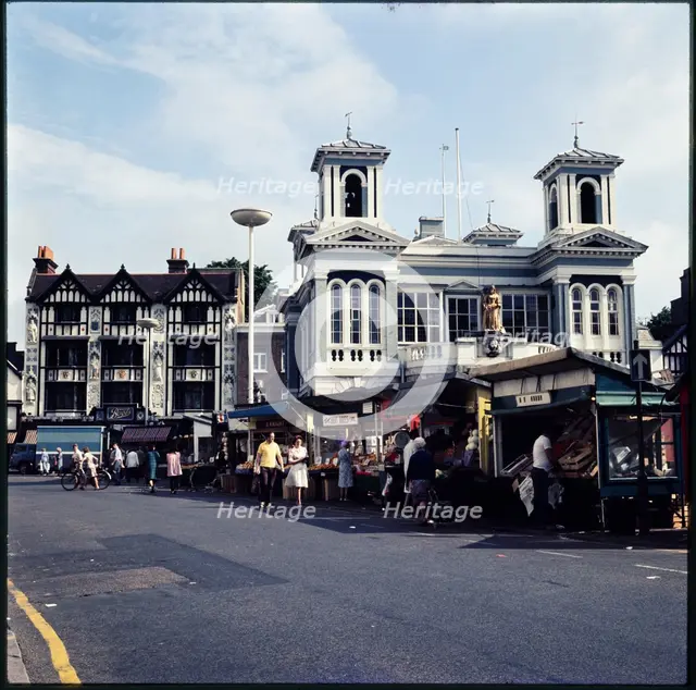 Market Place, Kingston-upon-Thames, London, 1970s-1990s. Creator: Nicholas Anthony John Philpot.