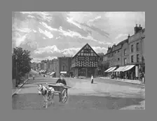 Market Place, Ledbury, c1900. Artist: Valentine & Sons