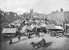 Market-Place, Peterborough c1896. Artist: H Marriott