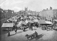 Market-Place, Peterborough c1896. Artist: H Marriott