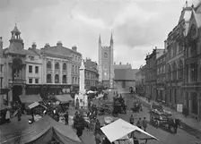 Market Place, Reading c1896. Artist: SV White