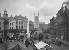 Market Place, Reading c1896. Artist: SV White