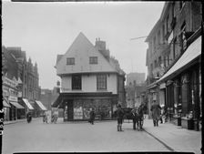 Market Place, St Albans, Hertfordshire, 1928. Creator: Katherine Jean Macfee