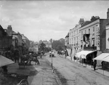 Market Place, Watford, Hertfordshire, 1860-1922. Creator: Henry Taunt
