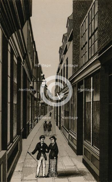 'Market Row', c1880. Creator: Unknown.