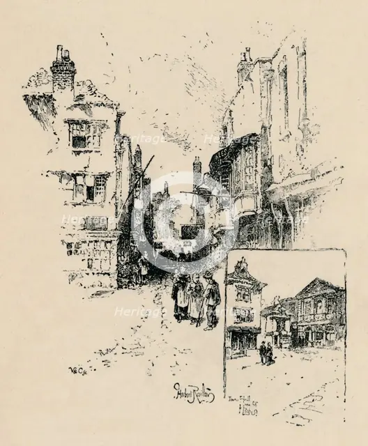'Market Street, Windsor', 1895. Artist: Unknown.