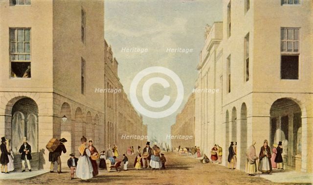 'Market Street, Aberdeen', 19th century, (1946).  Creator: Unknown.