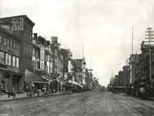 Market Street, Philadelphia, USA, 1895. Creator: Unknown