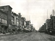 Market Street, Philadelphia, USA, 1895. Creator: Unknown