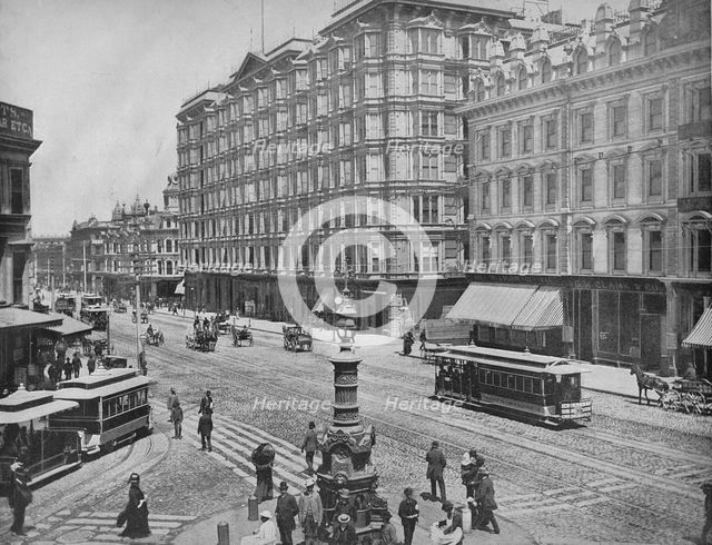'Market Street, San Francisco, Cal.', c1897. Creator: Unknown.