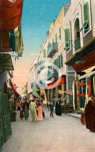 Market Street, Suez, Egypt, 20th century. Artist: Unknown