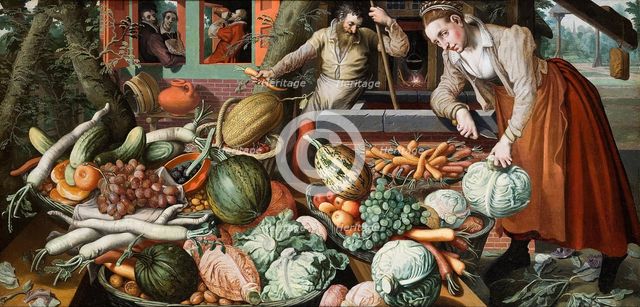 Market Scene, 1569. Artist: Aertsen, Pieter (1508-1575)