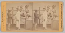 Market Scene, 1880-1888. Creator: Frank A. Nowell
