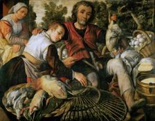 Market scene