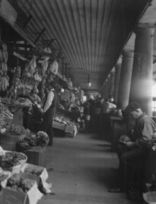 Market scene, New Orleans, between 1920 and 1926. Creator: Arnold Genthe