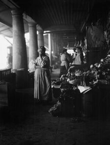 Market scene, New Orleans, between 1920 and 1926. Creator: Arnold Genthe