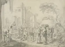 Market scene. Creator: Constantijn van Renesse