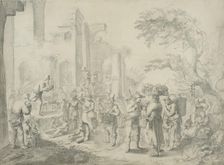 Market scene. Creator: Constantijn van Renesse