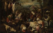 Market scene. Creator: Circle of Jacopo Bassano il vecchio