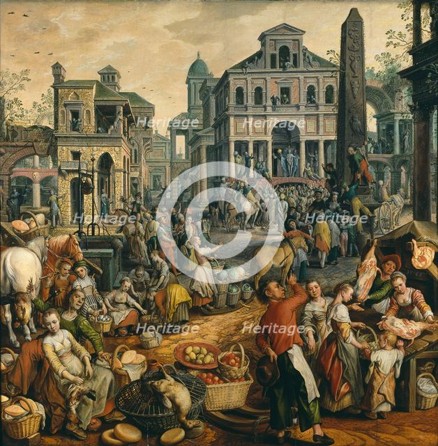 Market Scene with Ecce Homo, 1565.