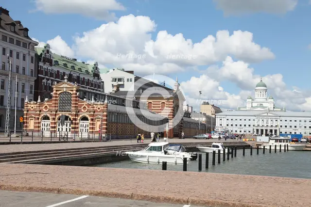 Market Square, Helsinki, Finland, 2011. Creator: Sheldon Marshall.