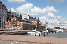 Market Square, Helsinki, Finland, 2011. Creator: Sheldon Marshall