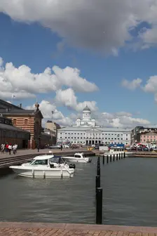 Market Square, Helsinki, Finland, 2011. Creator: Sheldon Marshall
