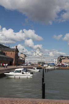 Market Square, Helsinki, Finland, 2011. Creator: Sheldon Marshall