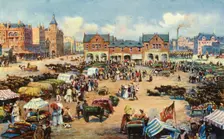 Market Square, Johannesburg 1901. Creator: Unknown