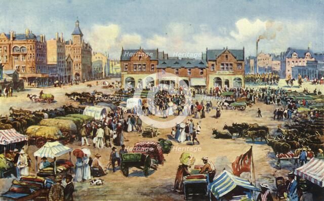 'Market Square, Johannesburg', 1901. Creator: Unknown.