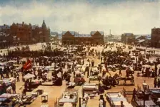 Market Square, Johannesburg, Transvaal Colony 1901. Creator: GW Wilson and Company