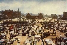 Market Square, Johannesburg, Transvaal Colony 1901. Creator: GW Wilson and Company