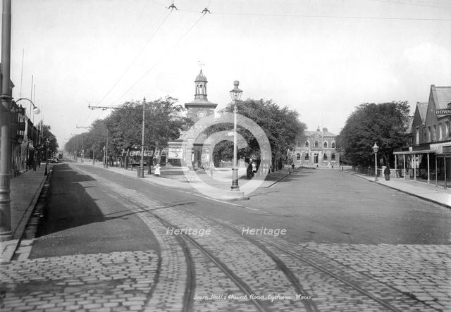 Market Square, Lytham St Anne's, Lancashire, 1890-1910. Artist: Unknown