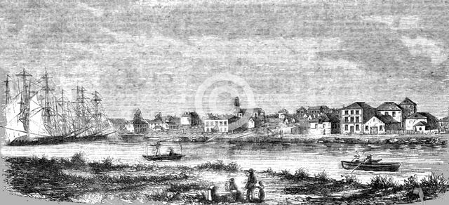 'Market Square, Melbourne', 1854. Creator: Unknown.