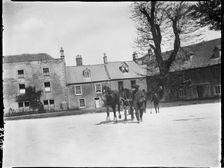Market Square, Stow-on-the-Wold, Cotswold, Gloucestershire, 1928. Creator: Katherine Jean Macfee