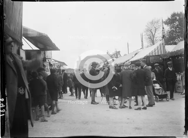 Market Square, Stow-on-the-Wold, Cotswold, Gloucestershire, 1928. Creator: Katherine Jean Macfee.