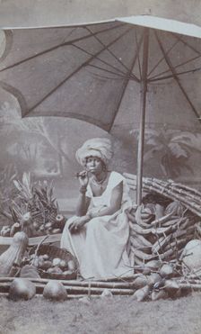 Market woman, Brazil, 1870-1878. Creator: Henschel & Benque
