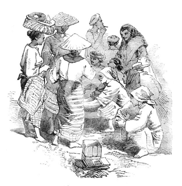 Market Women of Manilla, 1857. Creator: Unknown.