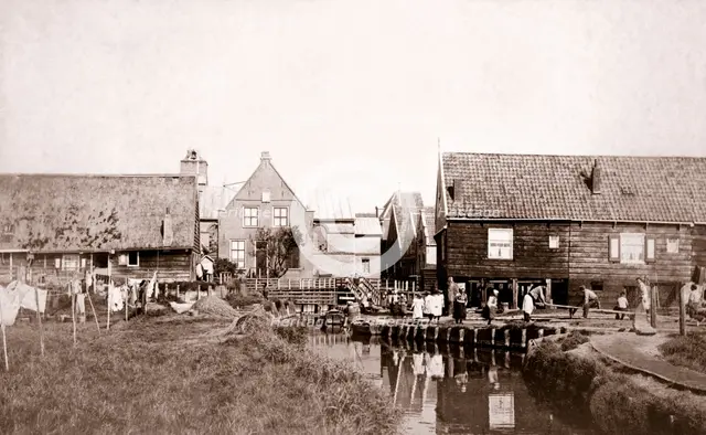Marken Island, Netherlands, 1898.Artist: James Batkin