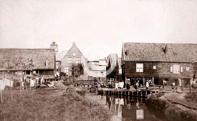 Marken Island, Netherlands, 1898.Artist: James Batkin