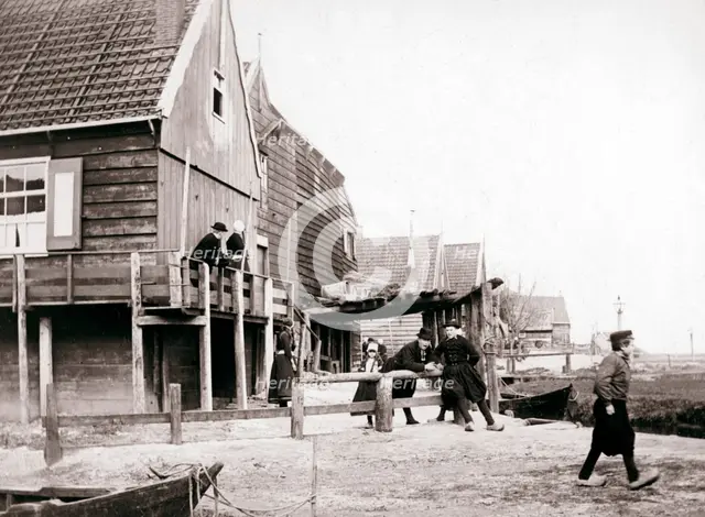 Marken Island, Netherlands, 1898. Artist: James Batkin