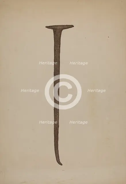 Marking Tool, c. 1940. Creator: Harley Kempter.