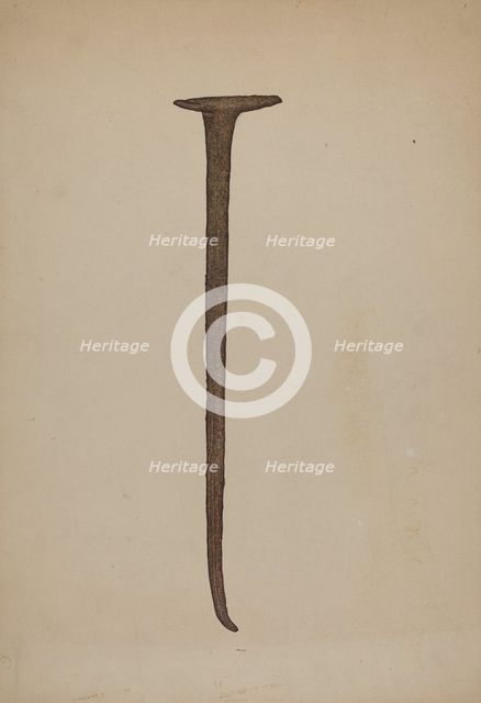 Marking Tool, c. 1940. Creator: Harley Kempter.