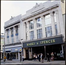Marks and Spencer, 17-23 New Street, Huddersfield, Kirklees, 1970s-1990s. Creator: Nicholas Anthony John Philpot