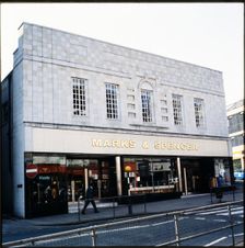 Marks and Spencer, 2-12 Market Place, Dewsbury, Kirklees, 1970s-1990s. Creator: Nicholas Anthony John Philpot